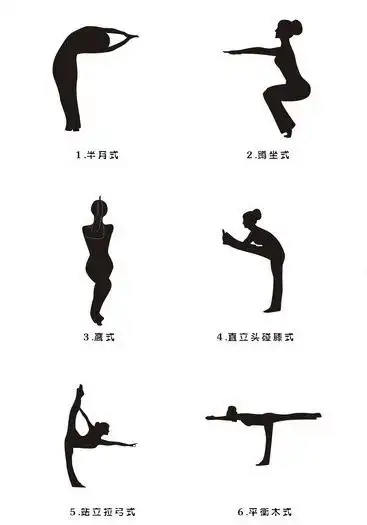 初学者瑜伽基本24式图组第1页