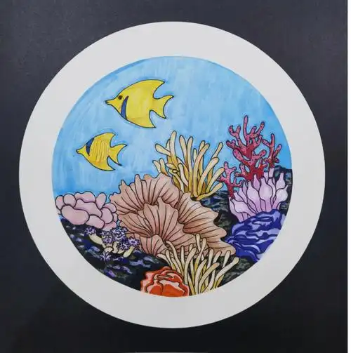 儿童创意画《美丽的海洋世界》教案