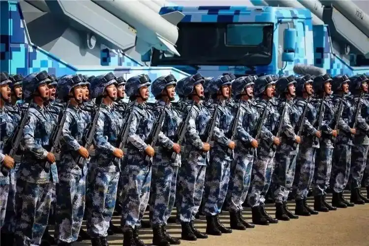 正直播海上阅兵来了