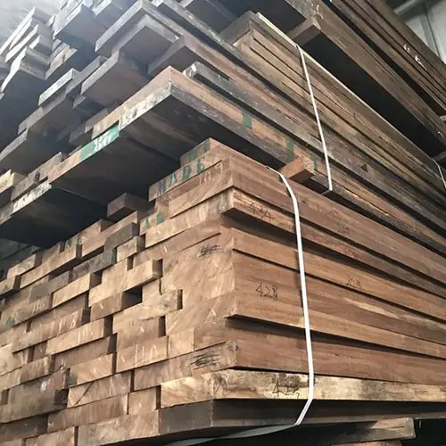 原木进口 供应非洲黑檀原木张家港木材 黑檀木板材批发