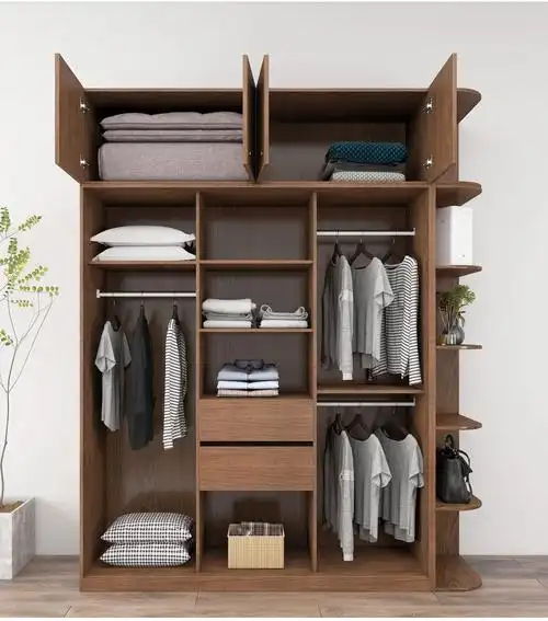 【咨询返现5%】慕尼思丹 衣柜 木纹衣柜 推拉门衣柜 整体大衣橱 卧室