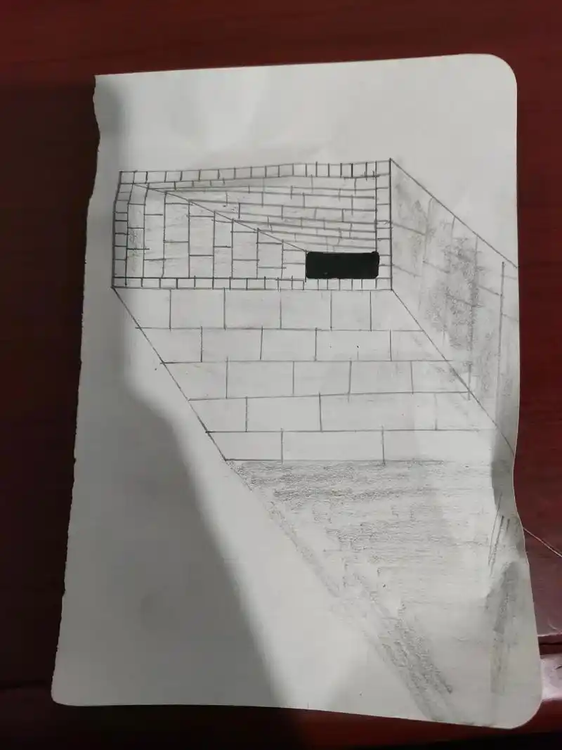 儿子第一次画立体图形成功了. - 抖音