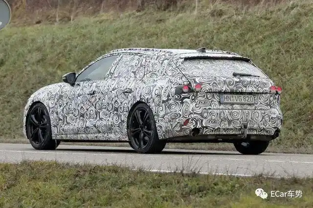 奥迪a4 新车型谍照曝光