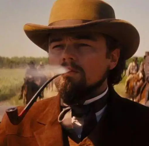 在电影《被解救的姜戈》中小李子用的就是由沙芬赞助的一款长柄"阅读