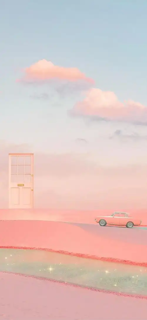 夏日清爽手机壁纸简单的喜欢就够了