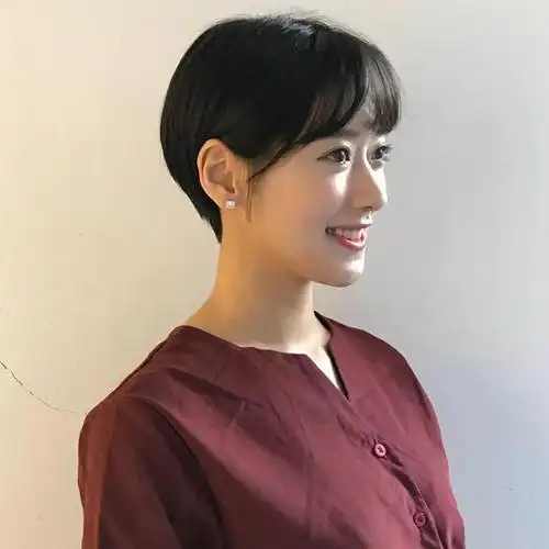 短发齐耳清爽又好看2018流行齐耳超短发撩妹又撩汉