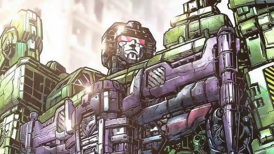 擅长画机械的大佬绘制一个变形金刚大力神!造型炫酷金属质感十足