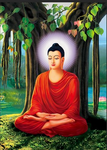 新款精准印花dmc十字绣正品客厅人物佛像释迦牟尼十字绣套件