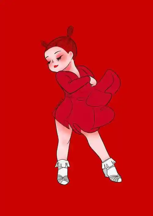 原创拉丁舞肉肉女孩