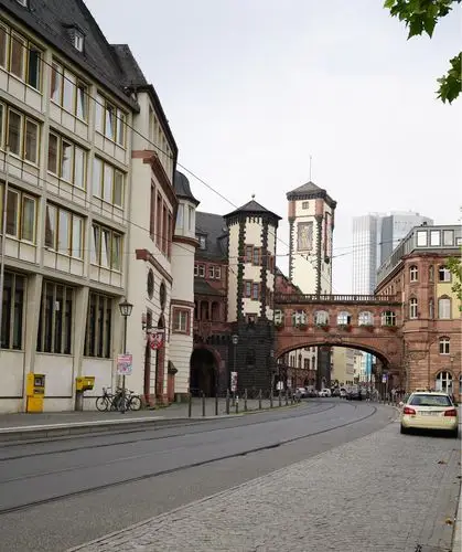 德国法兰克福老城区-罗马广场