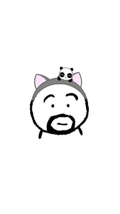 可爱搞笑大叔高清手机壁纸