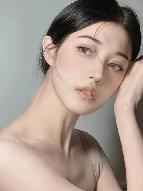 说这是ai建模脸不过分吧