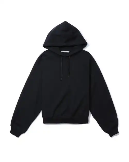 alexanderwang.t logo 印花连帽卫衣