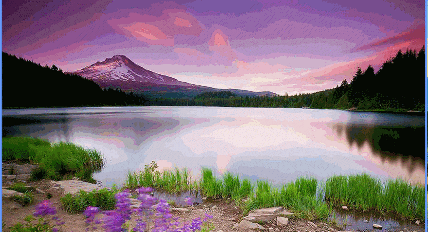 【gif-动图】— 动态美图(山水美景-1) 同步歌词