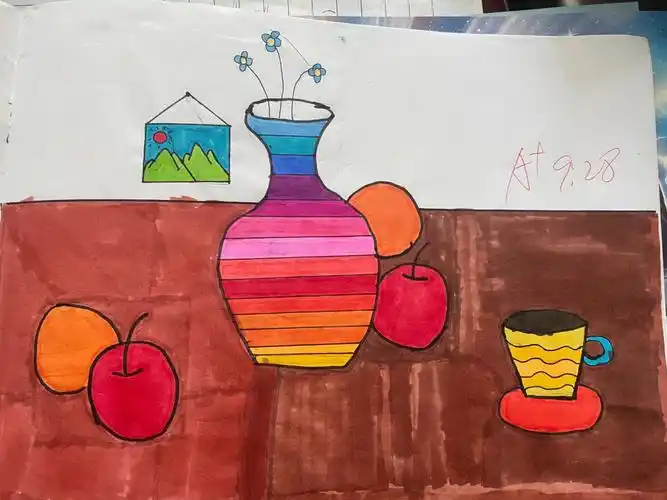 苏少版五年级第二课学构图