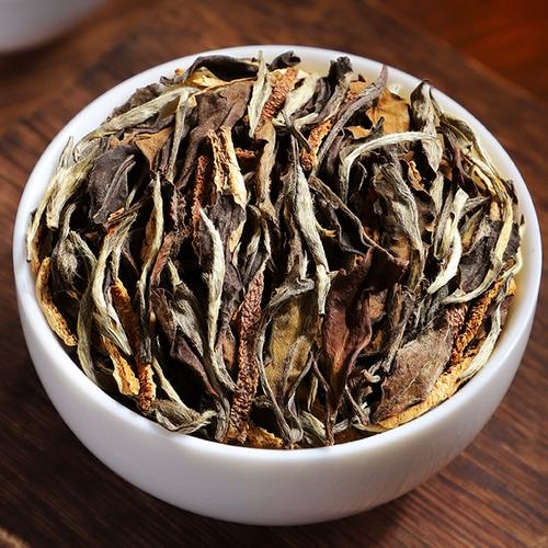 新福鼎白茶会陈皮白茶寿眉老白茶叶茶叶装新会老陈皮散装750g橘皮