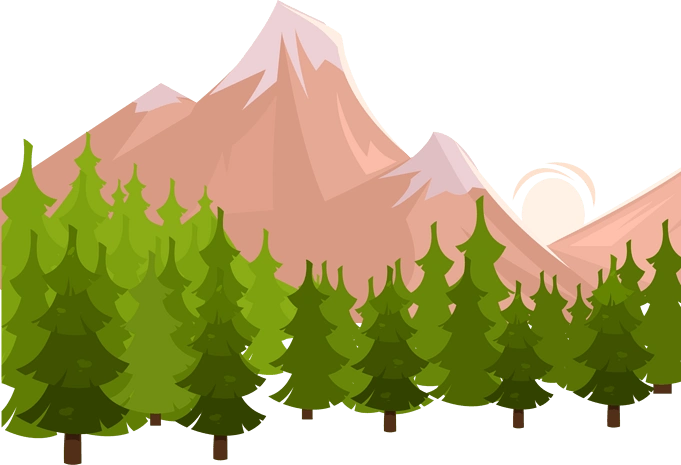 雪山卡通图片大全