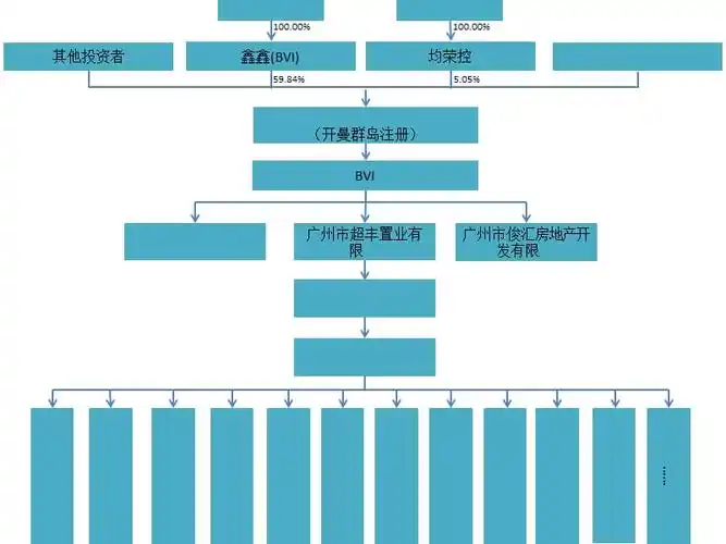 恒大集团股权结构图