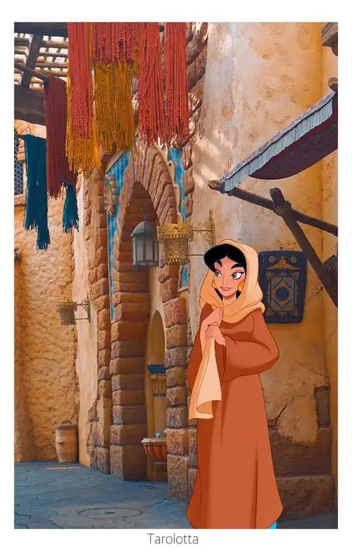 迪士尼公主壁纸 茉莉公主 图作者:lottalotta