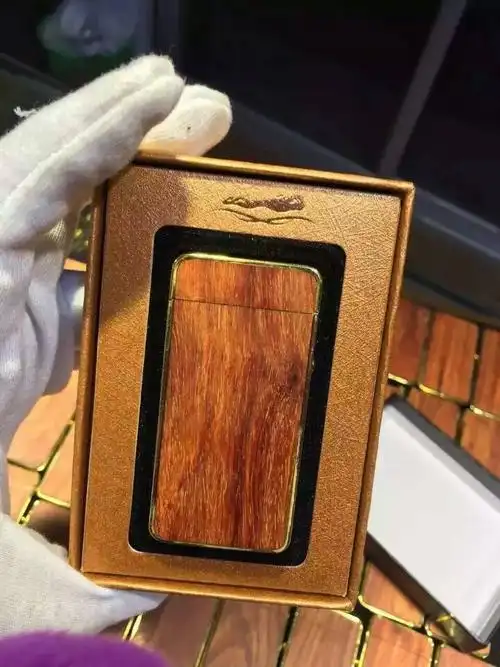 打火机 小叶紫檀 金丝楠 黑檀 usb充电式电弧 煤油式打火机工艺品