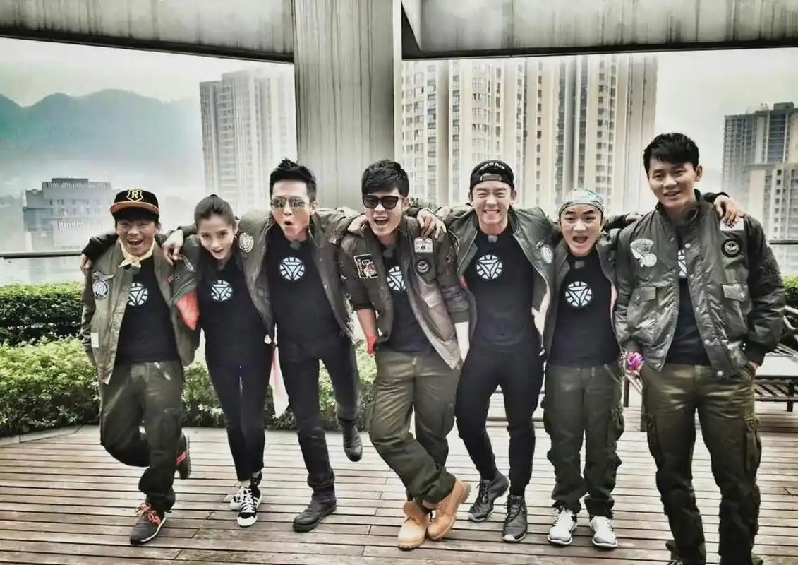 合照说weare伐木累#又回到奔跑吧兄弟了,10年期待今年的新一季奔跑吧