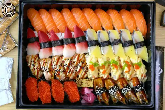 一条微信就可以配送到家的外卖寿司舔屏级寿司拼盘颜值惊人