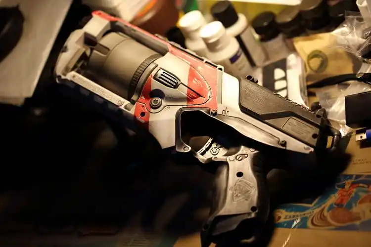 nerf 精牛 strongarm 旧化改色涂装