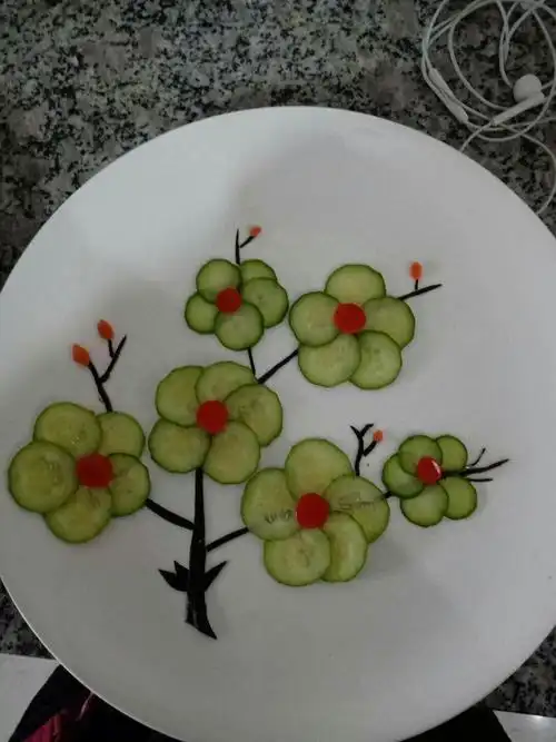 小妹的蔬菜,水果拼盘