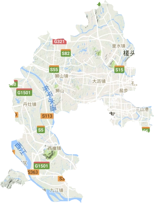 南海区行政区域简介