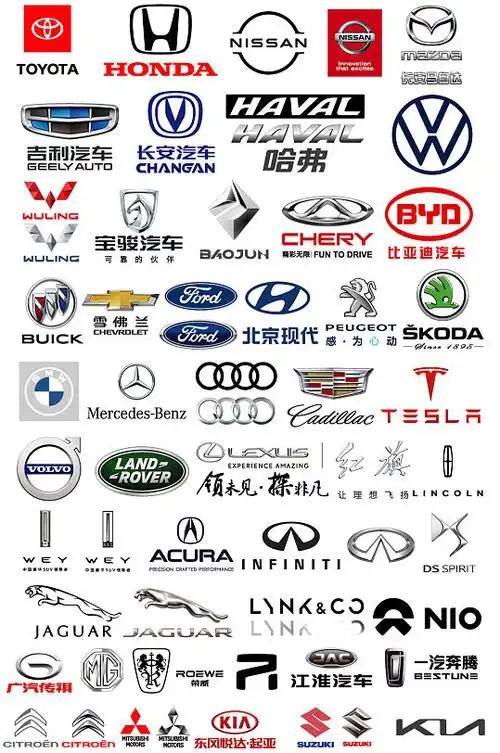 汽车标志logo合集