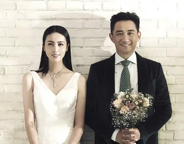 黄磊孙莉婚纱大片曝光 结婚十年爱不变