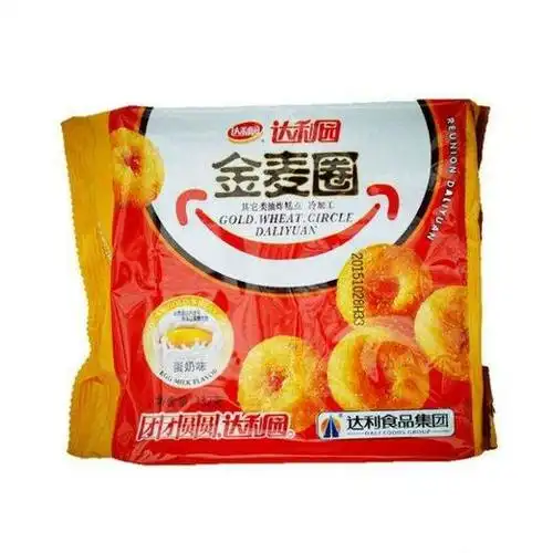 糕点达利园金麦圈132克袋蛋奶味