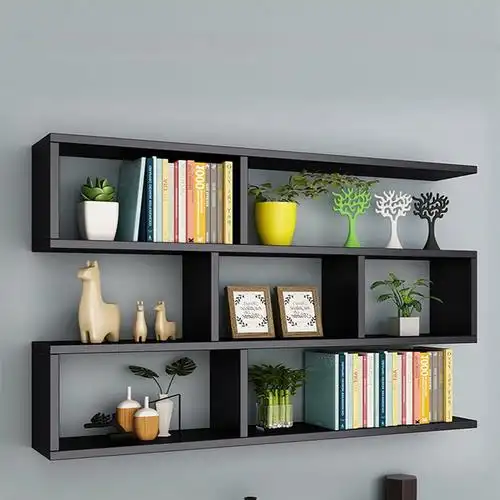 法耐fanai墙上置物架壁挂书架墙装卧室隔板墙面装饰客厅电视背景墙