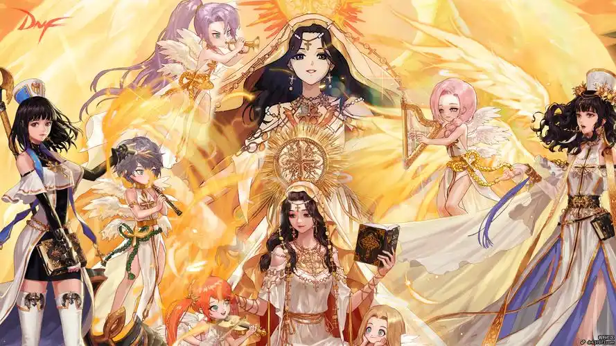 dnf全职业三觉壁纸系列第八期女圣职