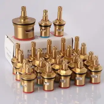 水龙头配件阀芯陶瓷冷热内芯快开纯净水阀芯细牙7.7mm粗牙8.2mm