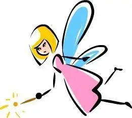 会飞小精灵简笔画