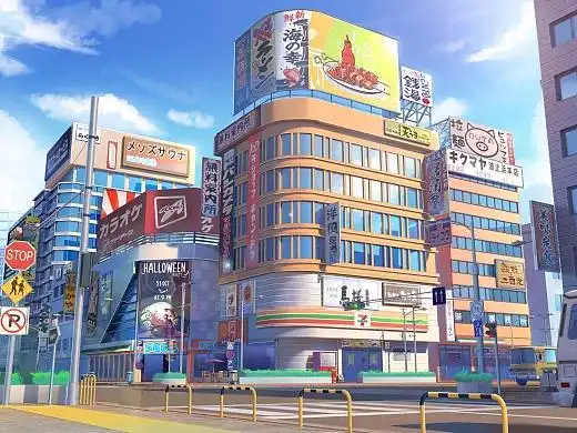 城市街道大场景