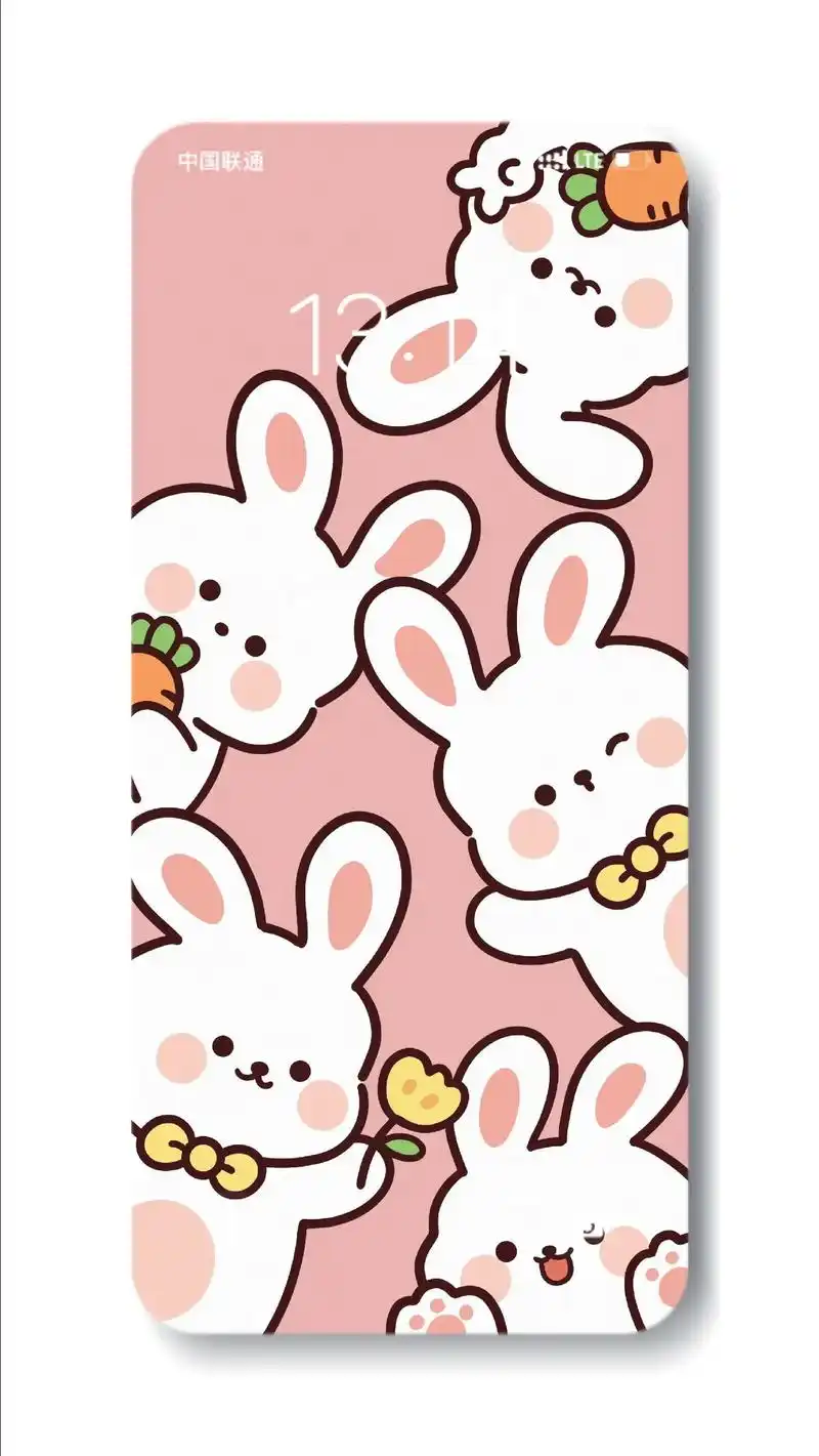 "卡通兔子"手机高清壁纸#壁纸#高清壁纸 #手机壁纸 #壁纸 - 抖音