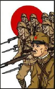 日本鬼子兵简笔画