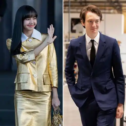 韩国女团顶流爱豆lisa绯闻男友曝光,世界首富lv三公子成迷弟满世界追