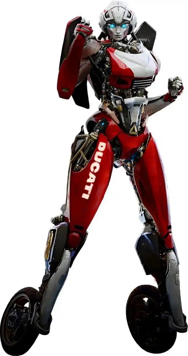 变7《变形金刚:超能勇士崛起》擎天柱,阿尔茜,幻影角色渲染图.