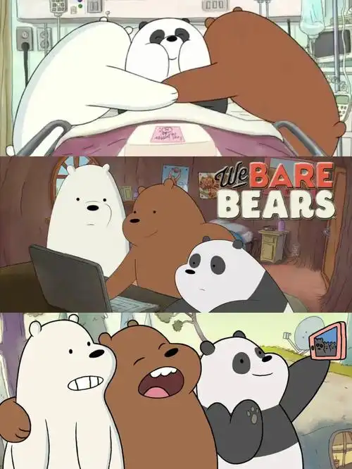 94 讲述了三只熊的生活小日常,以及它们与人类社会融合的尴尬尝试.