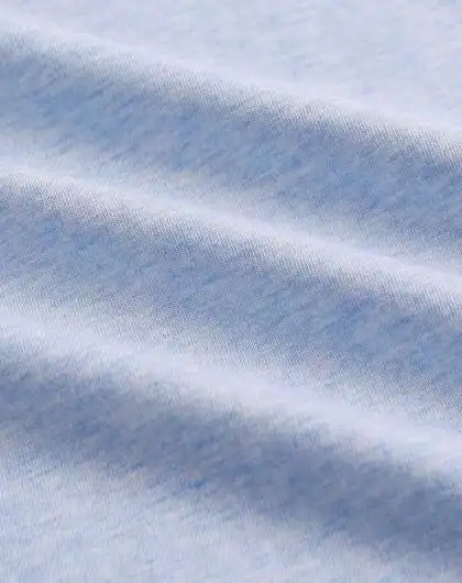 修身毛边纯色男款短袖t恤