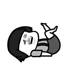 蘑菇头撒泼蹬腿的表情包