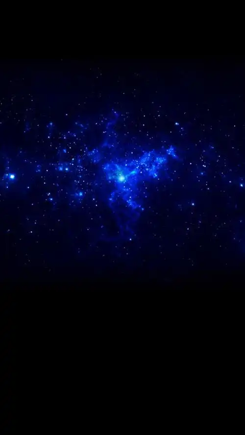 闪烁星空科技感黑色h5背景素材