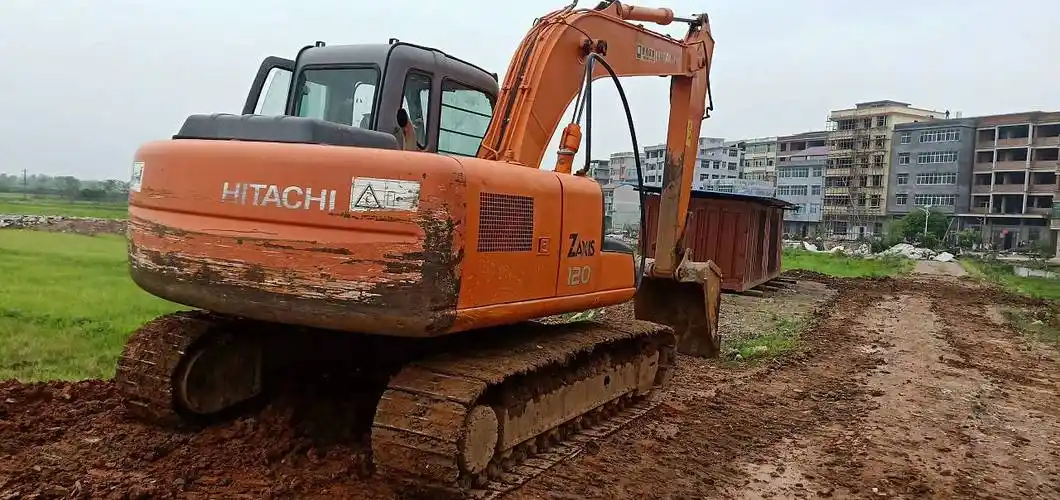 日立zx120挖掘机