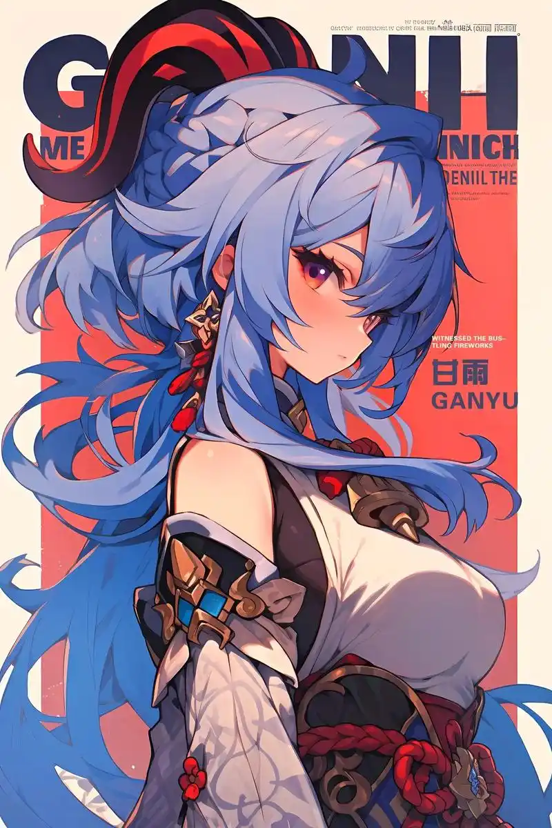 原神系列壁纸|甘雨.#二次元 #原神 #甘雨 #高清壁纸 # - 抖音