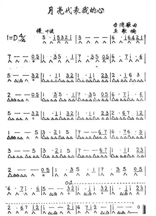 适合新手入门练习口琴曲目简谱