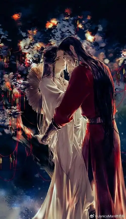 谢怜 61 花城手机动漫壁纸#天官赐福