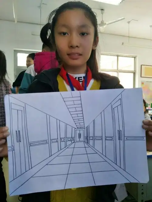 2018年11月1日2014级1班《绘画中的透视现象》